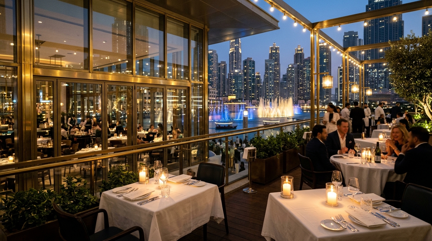 Waterfront Gastronomy and Terrace Dining